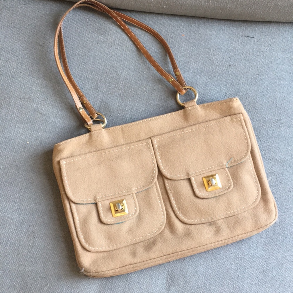 Wool handbag